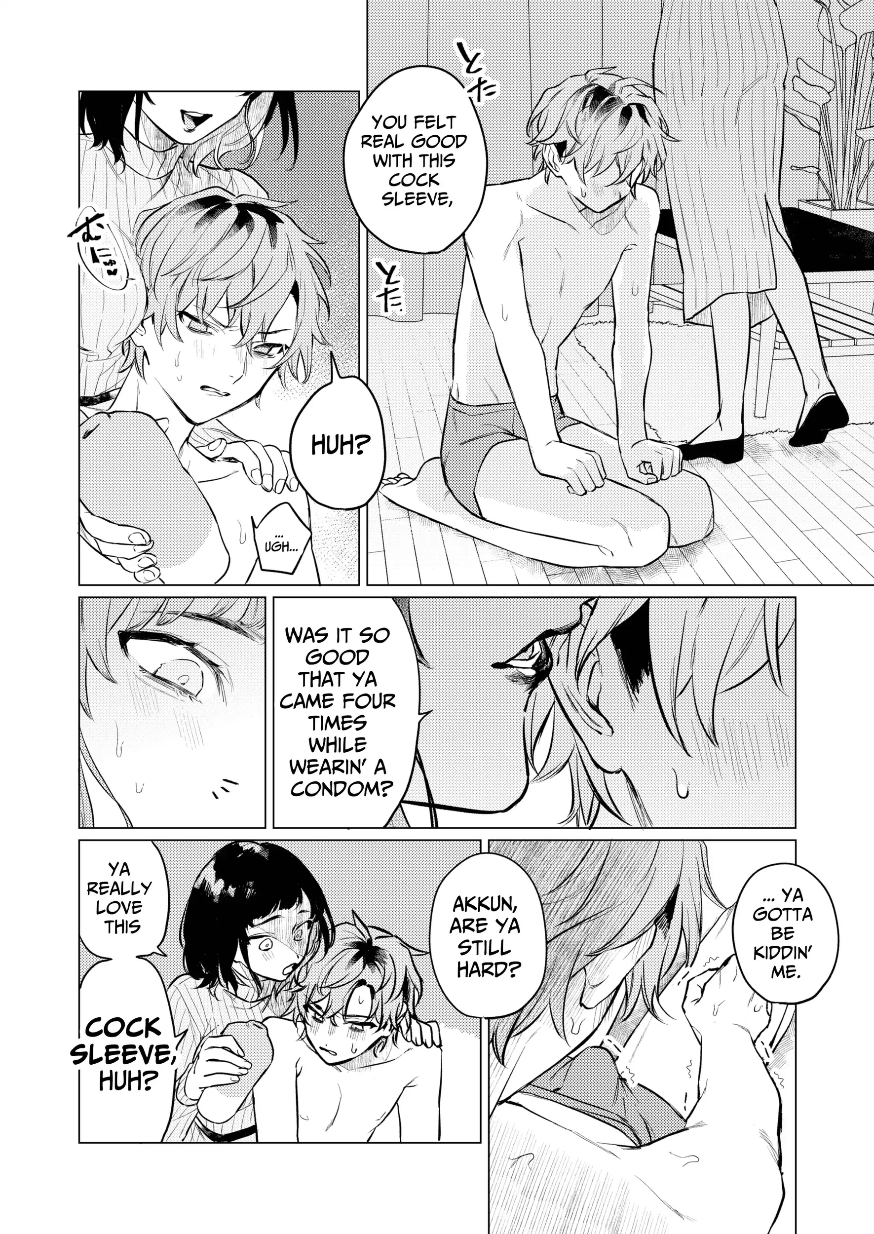 Hentai Manga Comic-I Ain't Losin' To Some Cock Sleeve!-Read-16